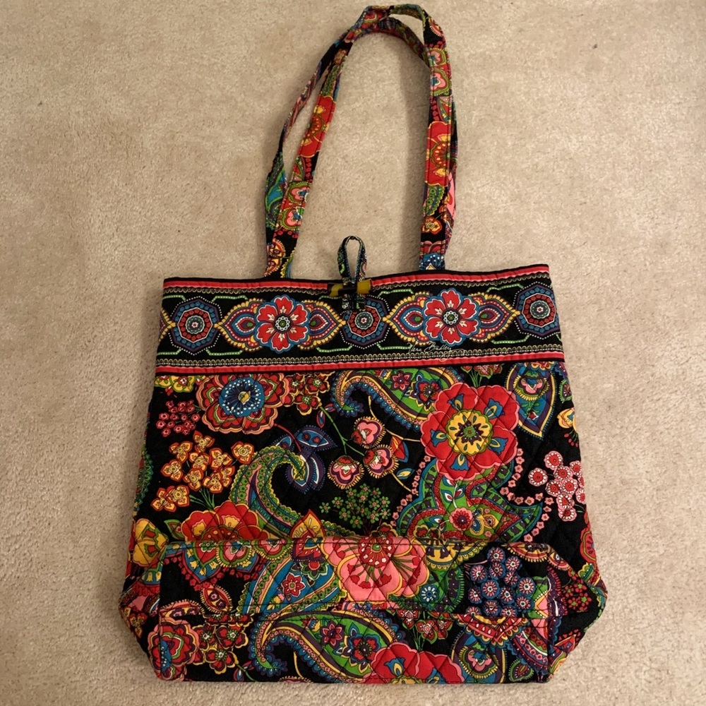 Vera Bradley quilted Tote